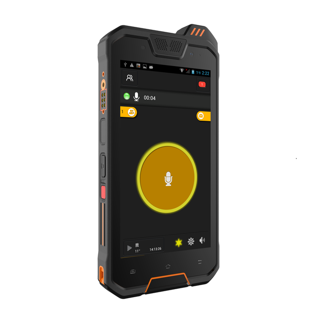 Explosion Proof Rugged Android Handheld Walkie Talkie LTE 4G Smart Terminal GPS Fingerprint NFC Scanner IP68 Industrial Dispatch