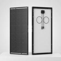 Module photovoltaïque monocristallin de type N haute efficacité 100W avec 25% d'efficacité pour les systèmes énergétiques résidentiels
