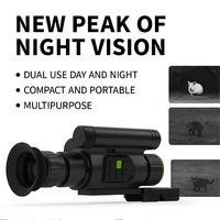 MK008 Caméra thermique portable monoculaire infrarouge à vision nocturne pour la chasse, 1000m