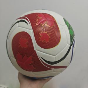 Balón de Fútbol Cosido a Máquina, Ecológico, Duradero y sin Costuras con Tecnología de Unión Térmica para Eventos Profesionales 2026 - Product Image 4