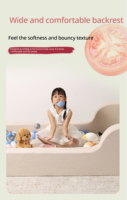 Oreiller de sommeil pour enfants le plus vendu, tissu en micro-suède écologique, canapé de jeu pour enfants, canapé-lit de loisirs