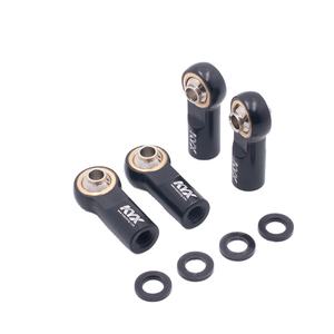 KYX M4 Metal Tie Rod & Ball Joint Set 1/10 <span class=keywords><strong>RC</strong></span> Crawler piezas de mejora de dirección para Axial SCXII 90046 <span class=keywords><strong>Tamiya</strong></span> CC01 - Product Image 1