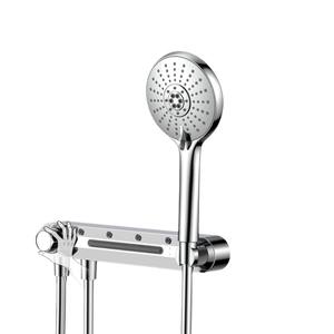 13 Inch 3 Function <b>Square</b> Shower Set With <b>Adjustable</b> Waist Spray No Drilling Required Easy Install - Product Image 5