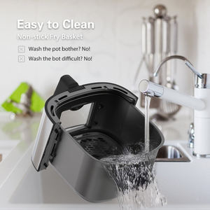 Offre spéciale Friteuses électriques sans huile professionnelles de qualité alimentaire Friteuses OEM ODM Digital Air Fryer Four - Product Image 5