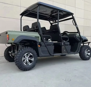 Vehículo Utilitario Eléctrico de Alto Rendimiento para Granja 4x4, con Batería de Litio de 10kW, 4 Asientos, Plataforma Abatible, Automático, Plástico, ODM - Product Image 4