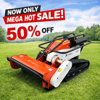 Promotion : Robot Tondeuse Télécommandé Sans Fil à Essence/Diesel CE EPA pour Jardin et Agriculture Tout-Terrain