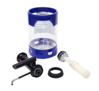 Filtre à eau portable de type bidon Jerry Can avec pompe manuelle pour le camping