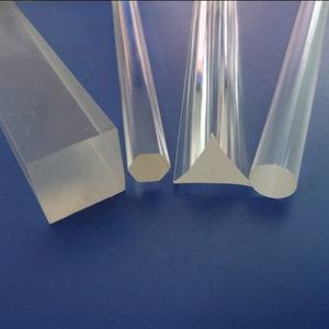 Materiales Primos de PMMA 100% Puro, Varilla Acrílica Sólida Transparente en Forma Cuadrada, Redonda y Hexagonal en Varios Diámetros - Product Image 2