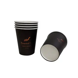 Eco friendly goffrato usa e getta 7oz custom carta tazza di caffè manica con logo biodegradabile