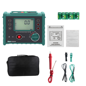 FR3025E Mesureur de résistance d'isolement numérique Testeur d'ohms Mégohmmètre 5000V avec affichage numérique - Product Image 3