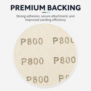 Papel de <span class=keywords><strong>Lija</strong></span> de Carburo de Silicio de Grano Fino de 5 Pulgadas, Disco Impermeable con Velcro para Pulido de Precisión con <span class=keywords><strong>Agua</strong></span> en Pintura Automotriz OEM - Product Image 4