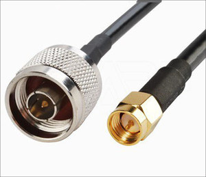 Cable de antena Coaxial <span class=keywords><strong>RG58</strong></span> <span class=keywords><strong>PL259</strong></span> UHF hembra a SMA macho RF Jumper Pigtail baja pérdida 20CM 50CM 1M Cables de comunicación - Product Image 2