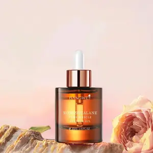 Oem Bangwei Rose Squalaan Voedende Verstevigende Gezicht Etherische Olie Natuurlijke Extract 100% Plantaardige Olie Extract Gezicht Huidverzorging Serum