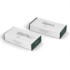 Boîte d'emballage rectangulaire pour flacon de peptides, papier couché pour boîtes personnalisées avec logo, emballage pour flacons - Product Image 1