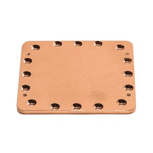 Placas térmicas de cobre mecanizadas con precisión de alto rendimiento DARE Conjuntos de disipadores de calor de cobre personalizados para soluciones de refrigeración óptimas - Product Image 5