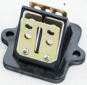 صمام ريد للسحب عالي الجودة جديد من الألومنيوم والبلاستيك ثنائي الأشواط بتقنية CDI لدراجات LUDIX النارية والسكوترات، نظام هواء 50 سي سي، قطع غيار - Product Image 1