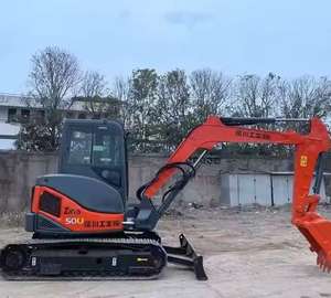 Usado japonés 5 toneladas Mini Hitachi ZX50U excavadora sobre orugas 50 modelo Zaxis 50U para la venta precio bajo ZX50U - Product Image 2