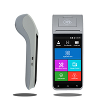 ZCS Z91 Android 11, Dispositivo POS Móvil Android con Cuatro Tarjetas SIM, Dispositivo Portátil Android para Gestión de Tickets de Estacionamiento
