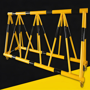 Barriera Mobile Antiesplosione e Anticollisione, Blocco Stradale per Cavalli, Sistema di Sicurezza e Avvertimento per Scuole - Product Image 4