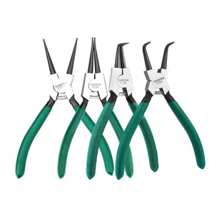 <span class=keywords><strong>Pince</strong></span> à circlips à anneau de retenue de 9 pouces avec <span class=keywords><strong>pince</strong></span> à anneau externe à pression de 6 pouces <span class=keywords><strong>Pince</strong></span> à main à ressort personnalisable OEM - Product Image 1