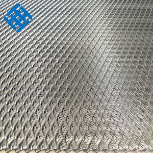 אספקת מפעל עמיד רקמה רגילה יריעת אלומיניום יהלום מורחבת רשת תיל מתכת במחיר תחרותי - Product Image 2