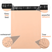 Nouveau designer rose Poly Mailer sacs d'expédition personnalisés avec logo sacs d'expédition pour express