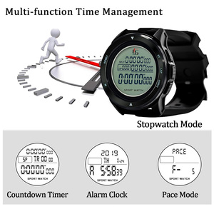 Montre et sifflet d'arbitre de football EDS, minuteur de jeu sportif pour entraîneurs et arbitres - Product Image 1