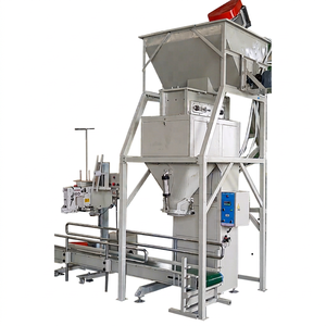 Máquina Ensacadora Semiautomática de Alta Velocidad Serie TBM-SB01 para Briquetas de Carbón y Cáscara de Arroz, 25kg-50kg, Llenado de Bolsas de Papel de Boca Abierta - Product Image 1