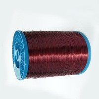 Fil en aluminium fil électrique isolé moteur condensateur démarreur émail fil AWG4-32 avec certification UL Inde