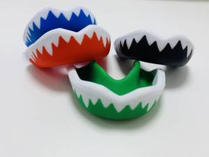 Protège-dents pour jeunes, protège-dents moulable pour le football, protège-dents sportif pour garçons, protège-dents pour les dents, protège-dents en EVA bicolore pour MMA, <span class=keywords><strong>boxe</strong></span> - Product Image 5