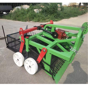 Machine agricole verte à entraînement par engrenages, type tamis vibrant, pour la récolte des arachides - Product Image 2