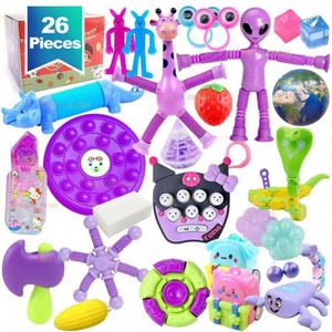 26/30 Piezas de Bolas Antiestrés Sensoriales Personalizadas con Diseño de Pistola, 100 Poppets, Recuerdos para Fiestas, Bolas Antiestrés para Niños - Product Image 1