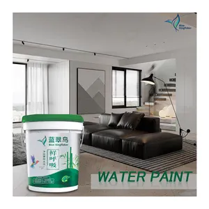 House Exterior Interior Latex Wall Paint Widely Used Crack Resistance Building Coating Gold Paint Metallic Home Wall Paint
