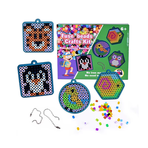 Wholesale Manufacturers' Montessori Educational Pegboard Perler <b>Beads</b> Kit for Kids 5mm No Ironing Puzzle <b>Beads</b> <b>Fuse</b> <b>Beads</b> for - Product Image 1