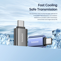 Toocki adaptateur de connecteur usb vers type-c adaptateur otg convertisseur mâle vers usb 3.0 a femelle de haute qualité