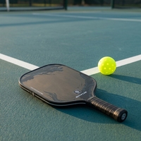 Maßgefertigter Carbon-Fiber Pickleball-Schläger 16mm MPP-Schaum-Racket für Training und Wettkampf