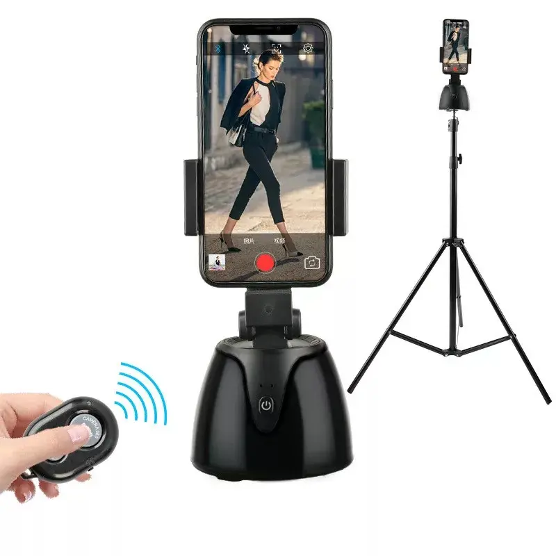 AI Face Tracking 360 Rotation Mobile Holder AI Smart Shooting Handyst änder Automatische Gesichts verfolgung Telefon halter