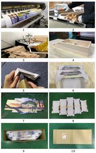 Cuadros de lona estampados para decoración del hogar, pinturas románticas de amapolas para pared, <span class=keywords><strong>pintura</strong></span> de flores, juego de <span class=keywords><strong>pintura</strong></span> con lienzo, 5 uds. - Product Image 5