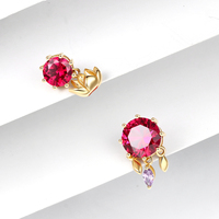 Histoires de piercing or massif 18 carats Bouddha Design Threadless Top Labret Piercing Bijoux de corps