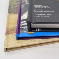 Livre en papier d'art personnalisé de haute qualité FSC impression nouveau Design pas cher prix livret relié