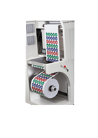 Machine d'impression d'étiquettes couleur à économie d'énergie VOREY VP320C avec alimentation par rouleau, équipement d'étiquetage auto-adhésif personnalisé rouleau à rouleau