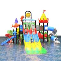 Nouveau style Flyingkids : Jeux aquatiques d'extérieur pour la maison, équipement de piscine en plastique pour enfants, parc de jeux aquatiques, piscine tubulaire pour enfants