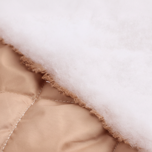Mejor precio 100% poliéster acolchado tela acolchada impermeable pesado chaquetas acolchadas resistente al agua traje de prendas 210gsm - Product Image 1