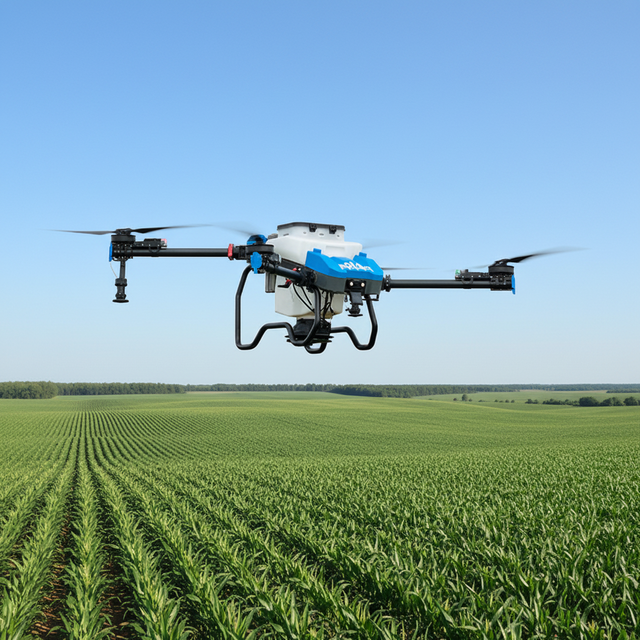 Professionnel Power A30 UAV Agriculture Fertilizer Sprayer High Safety Level Automatic Flight Intelligent Spraying Carbon Fibre