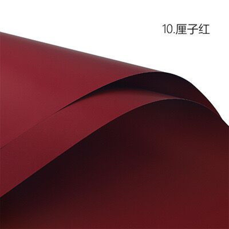 Rouge cerise-56x54cm, 20 feuilles/paquet