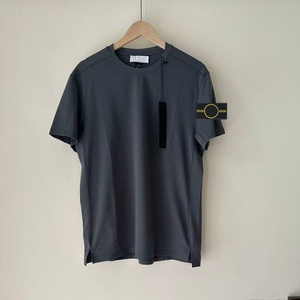 Camiseta de algodón 100% de lujo para hombre, estilo casual de verano, manga corta, estilo hip-hop, modelo 2026, venta al por mayor - Product Image 4
