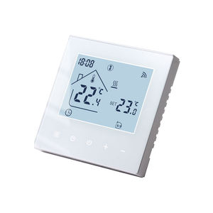 Beok Digital Touchpad Contemporain Wifi Tuya 3a Connexion Filaire Chaudière à Gaz <span class=keywords><strong>Thermostat</strong></span> <span class=keywords><strong>pour</strong></span> Systèmes de <span class=keywords><strong>Chauffage</strong></span> par le <span class=keywords><strong>Sol</strong></span> - Product Image 3