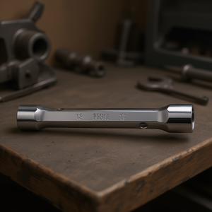 ประแจหกเหลี่ยมเฟอร์วี 13 17 มม. ขนาดคู่ ผิวโครเมียม - Product Image 3