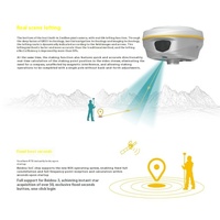 Southern S20 kamera ganda Laser RTK, penerima GNSS teknik genggam profesional navigasi inersia Visual presisi tinggi GPS