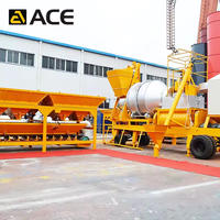 Centrale à asphalte compacte ACE CAP40-40t/h avec moteur et pompe, système de contrôle PLC pour la rénovation des routes urbaines/rurales